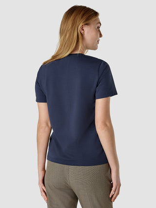Supima Autograph T-shirt Navy