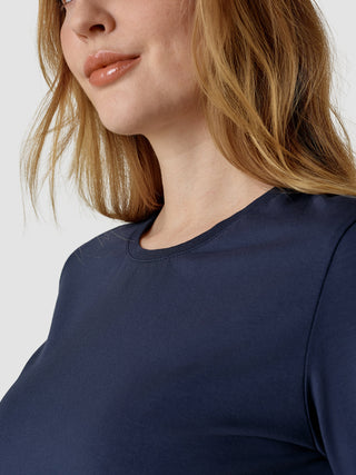 Supima Autograph T-shirt Navy