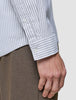 All-Day Oxford Shirt Beige Stripes