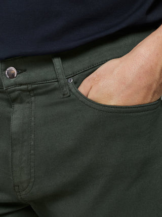 Classic 5-Pocket Pants Regular Green