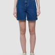 Women Classic Denim Shorts Medium Blue