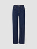 Women's Classic Jeans Relaxed Dark Blue