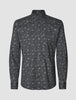Classic Shirt Grey Floral Regular