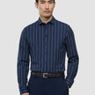Classic Shirt Midnight Pinstripes Regular