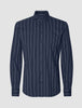 Classic Shirt Midnight Pinstripes Slim