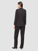 Women Ease Blazer Mocha Melange