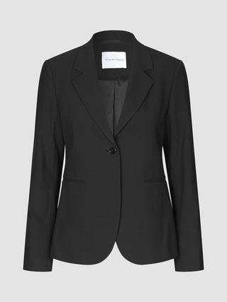 Women Ease Fitted Blazer Black