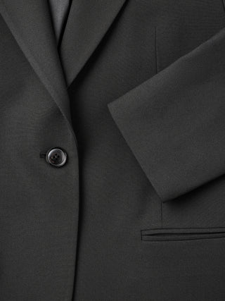 Women Ease Fitted Blazer Black