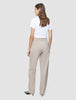 Women Ease Pants Straight Vanilla Melange