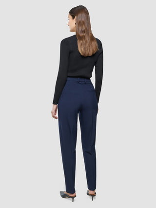 Women Ease Pants Tapered Blue Nights