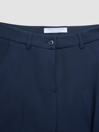 Women Ease Pants Wide Blue Nights