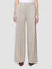 Women Ease Pants Wide Vanilla Melange