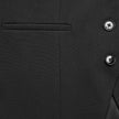 Women Ease Long Vest Black