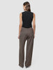 Women Ease Short Vest Black