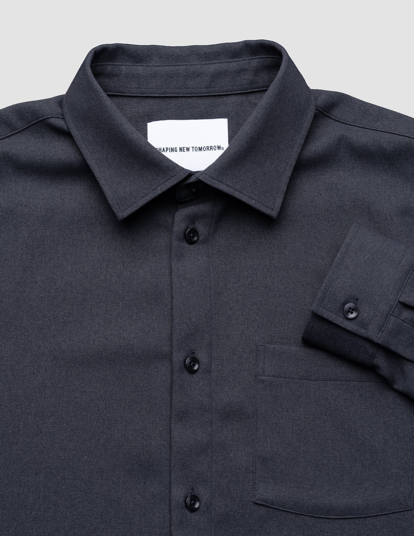 Effortless Shirt Dark Grey