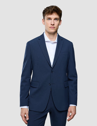 Essential Suit Navy Checks