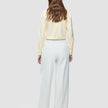 Women Essential Pants Wide Off White