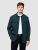 Essential Overshirt Pine Green