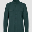 Essential Overshirt Pine Green