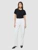 Essential Pants Straight Off White