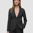 Women Ease Fitted Blazer Black