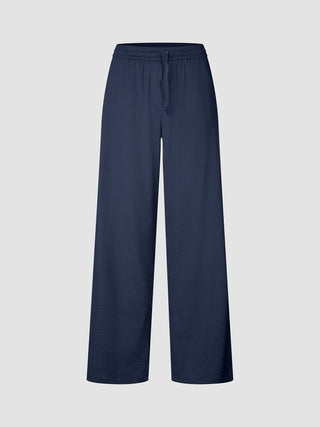 linen set night sky short sleeved shirt relaxed pants