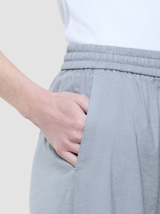 Women Linen Pants Relaxed Stone Grey