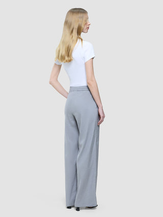 Women Linen Pants Relaxed Stone Grey