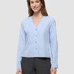 Madison Blouse Powder Blue