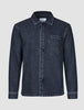 Matteo Denim Overshirt Washed Black