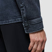 Matteo Denim Overshirt Washed Black