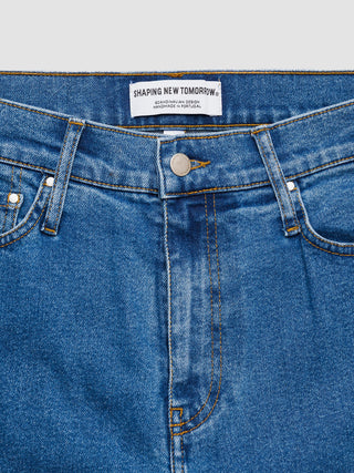 Matteo Jeans Relaxed Fit Mid Blue