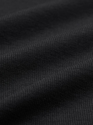 Rib Tank Top Black