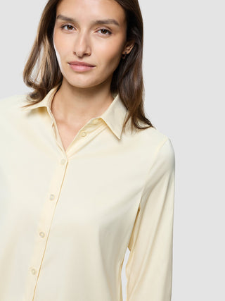 Women Oxford Shirt Misty Yellow Regular