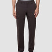 Refine Cotton Pants Relaxed Fit Dark Brown