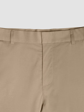 Refine Cotton Pants Relaxed Fit Sand