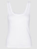 Rib Tank Top White