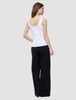 Rib Tank Top White