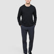 Seamless Core Knit Crewneck Black