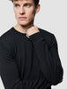 Seamless Core Knit Crewneck Black