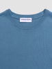 Seamless Core Knit Crewneck Blue Tide