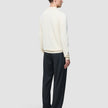 Seamless Core Knit Long Sleeve Polo Birchwood