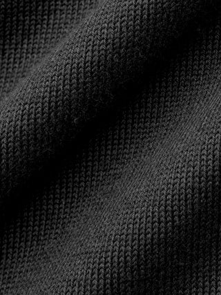 Seamless Core Knit Short Sleeve Polo Black