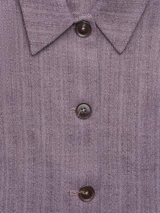 Women Serene Short Jacket Pink Winery Herringbone