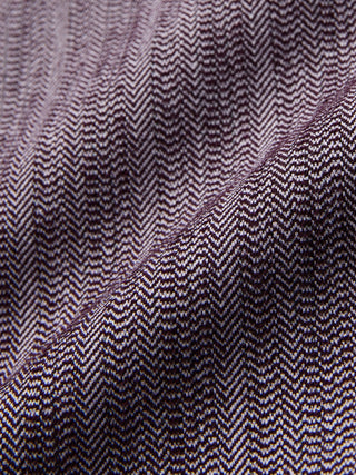 Women Serene Pants Wide Pink Winery Herringbone