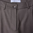 Women Skye Pants Tapered Dark Chestnut Melange