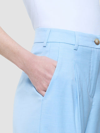 Women Skye Pants Wide Blue Haze