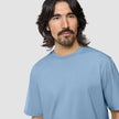 Supima T-Shirt Box Fit Rainy Blue