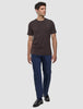 Supima T-shirt Deep Brown