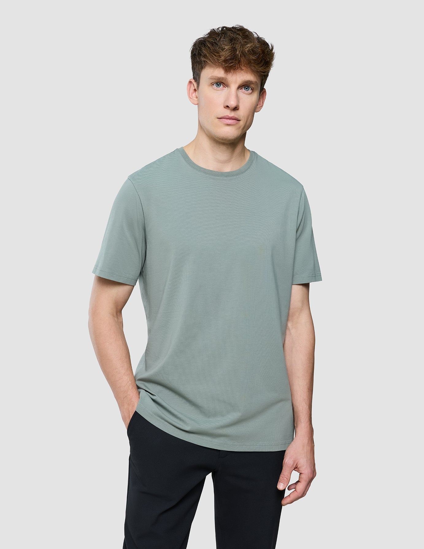 Supima T-Shirt Mist Green